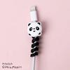 4PCS Cute Bite Cartoon Animal Cable Protector - Mini Cord Wire Cover Charging Cable Winder Set