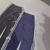 "Elastic Waist Lace-Edge Butterfly Hem Slim Sweatpants for Early Autumn"