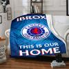 1pc Football Team (40) Blanket, Gift, for Men and Women, Soft Blanket, Good for Sofa Bed Couch Travel, Lightweight Flannel Blanket