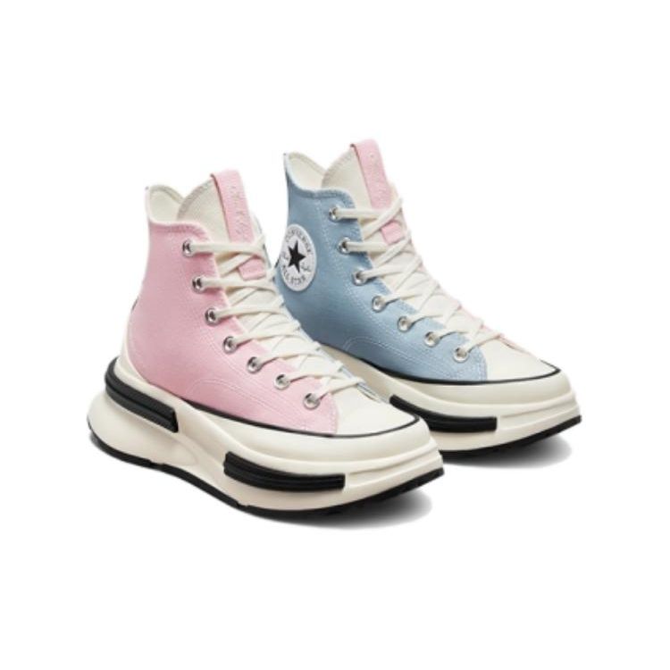 Converse Run Star Legacy CX Denim High Sunrise Pink Men Sneakers Blue Ocean-Retreat A04361C