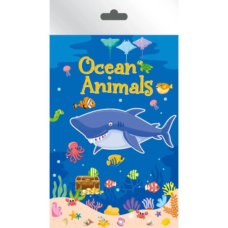 Brand-New Premium-Quality Children Self-Assembly First-Class Puzzle Superior-Grade Cute Top-Grade Sticker Superior-Grade Games First-Class Sea