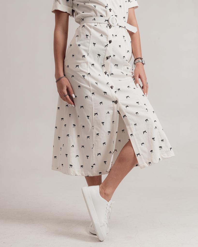 Платье летнее Samsara 6620 36 молочное