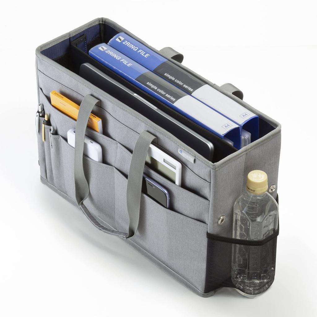 SANWA SUPPLY Meeting Bag (15.6-inch Wide, Gray) BAG-TW7GY