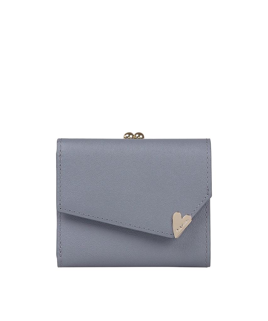 Paul Smith Wallet 555406W831 Light Blue Gray Tri-fold