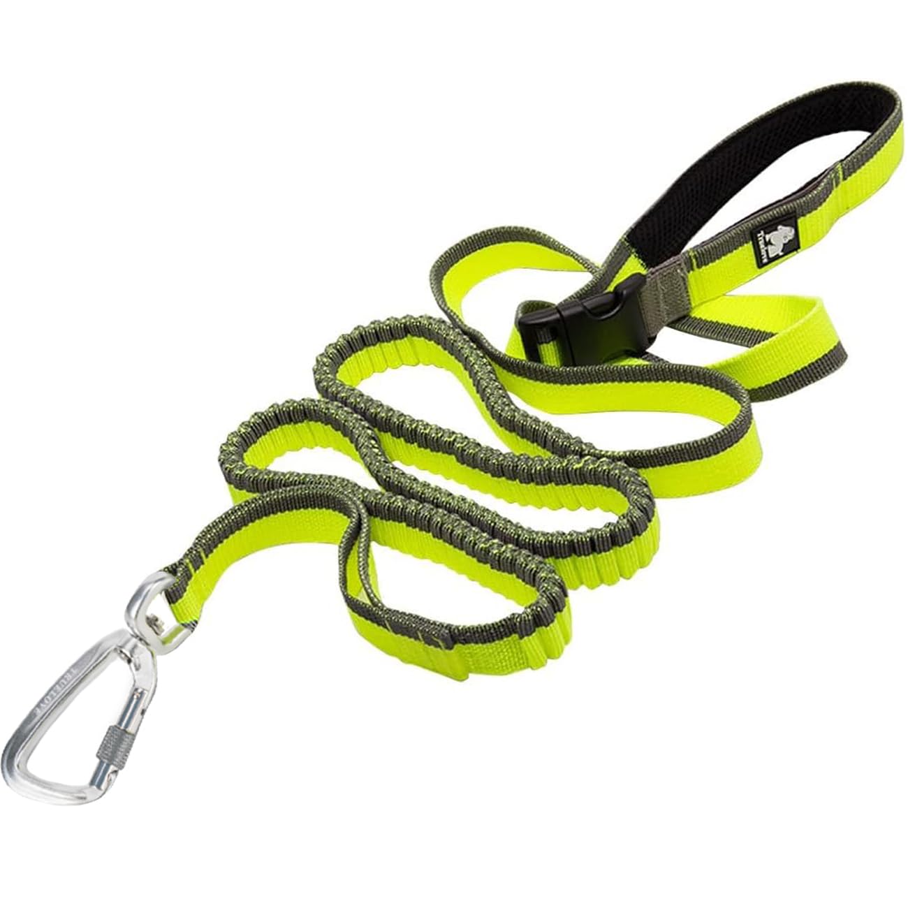 

IKENOKOI Собака Можно Повесить Вокруг Освобождает Обе Для Средних и Крупных Выгул и Поводок Для Прогулок, Выдвижной, Противоскользящий, Поясной, Ручной, Прочный, зелёный