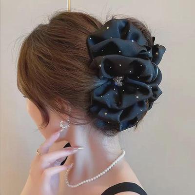 Haarspange mit Diamant-Haarschleife und Sternenherz – 2023 Exquisiter Promi-Stil für Frauen
