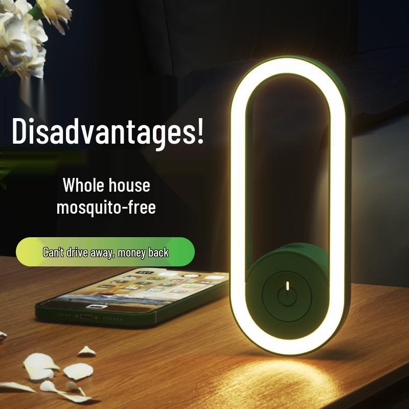 Available Now! Ultrasonic Mosquito Repellent & Killer Lamp - Night Light for Bedrooms & Rooms