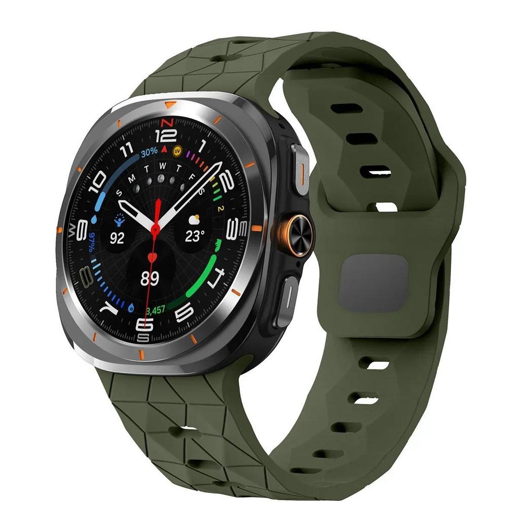 Sportowy Silikonowy Pasek do Samsung Galaxy Watch 7 Ultra 47mm 7 6 5 4 40/44mm Bransoleta do Watch 6 4Classic 43/47mm 5Pro 45mm Pasek