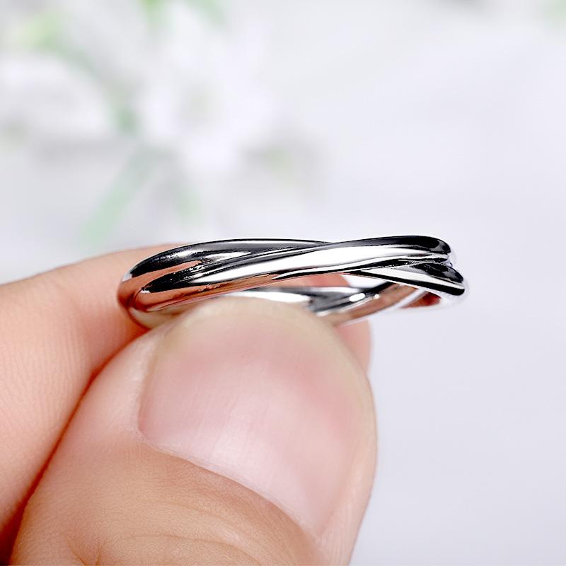 Neuer ausgefallener Kreuz-Fingerring für Damen, modisches, vielseitiges Zubehör, Jahrestag, Liebesgeschenk, Statement-Schmuck