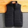Autumn and Winter New Men's Cotton Waistcoat Removable Cap Shoulder Jacket Large Size Fashion Trend Waistcoat