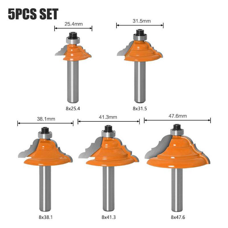 

Фреза для краю столу 8-міліметровий хвостовик Лінійний ніж Деревообробний різак Шипоріз для деревообробних інструментів