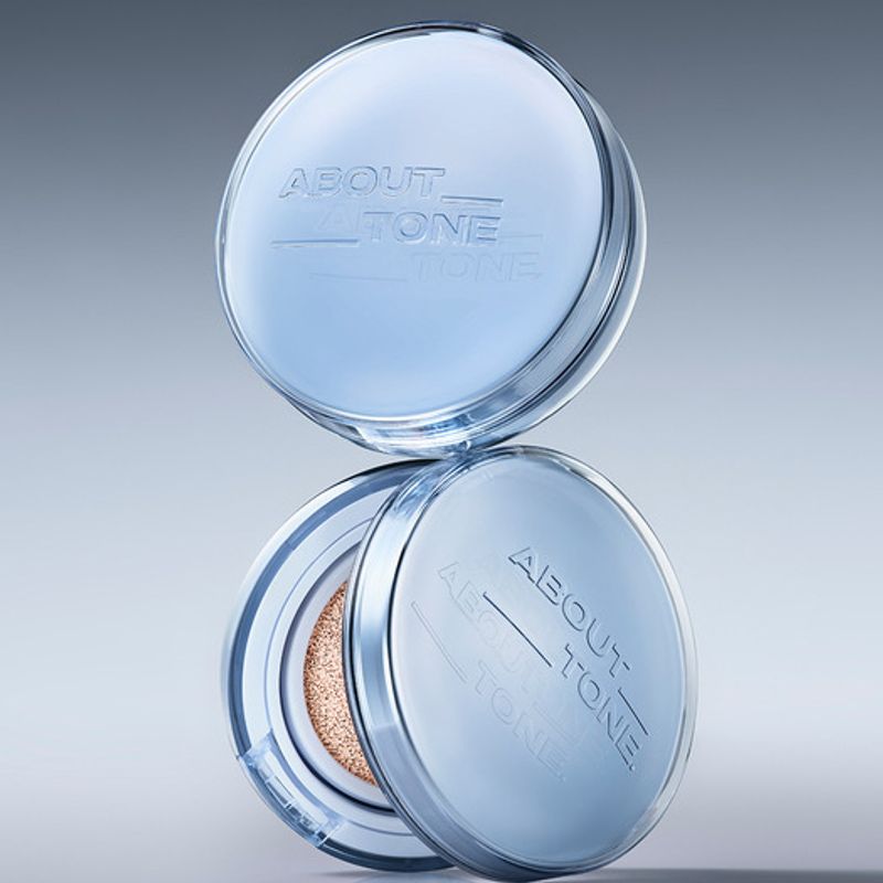 ABOUT TONE [NEW] Water Layer Fit Cushion (Main Product + Refill) (8 Colors)
