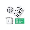[DRAL] Dice (25mm/Set of 6) 6-Sided Dice (Black)