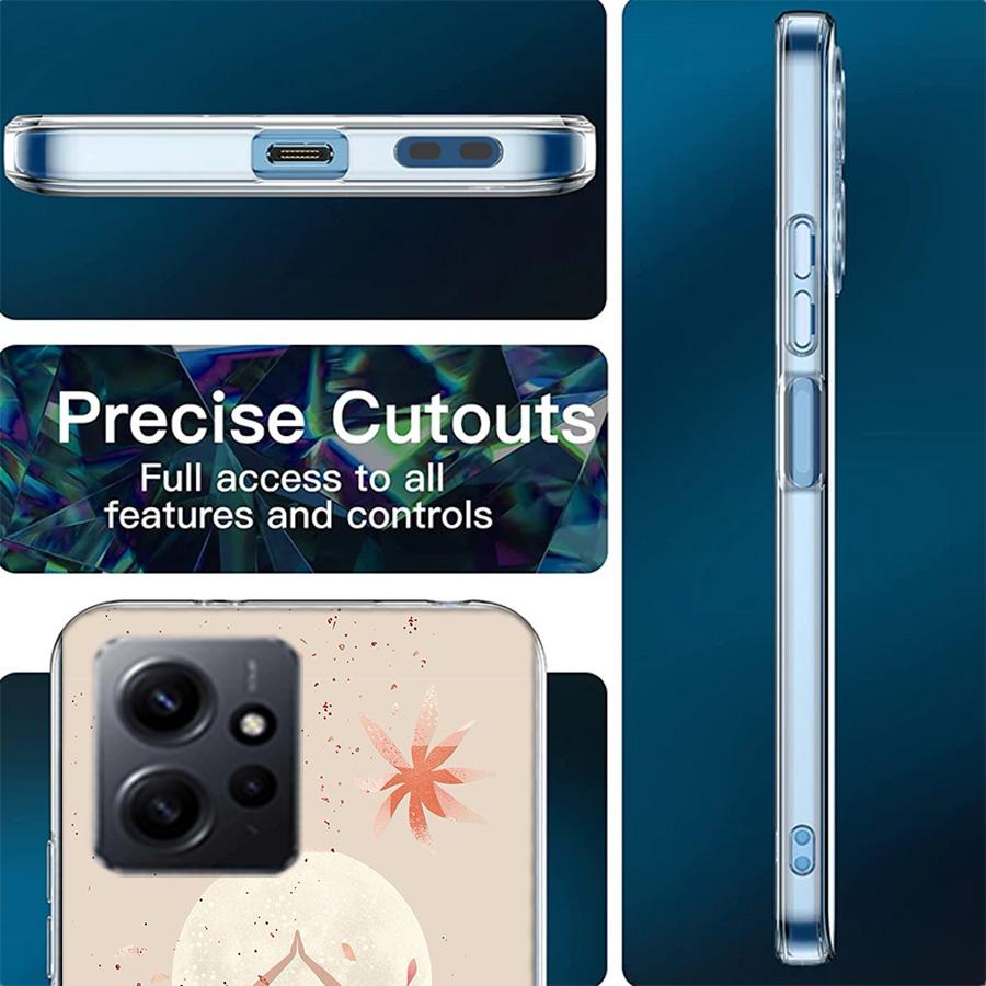 Hot Sell Yoga Namaste Phone Case For Redmi 12 13C 12C 15C 9 10 10C Note 13 Pro Plus 14 15 Pro 9T 9C 9A TPU Soft Cover Clear Cell