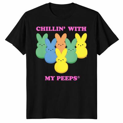 Peeps Ostereier Chillin' With My Peeps Süßigkeiten Gruppe T-Shirt