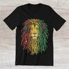 RASTAFARI ZION LEEUW VAN JUDA Bob Marley Jamaicaanse Reggae Ringgesponnen Katoen T-shirt Unisex T-shirt