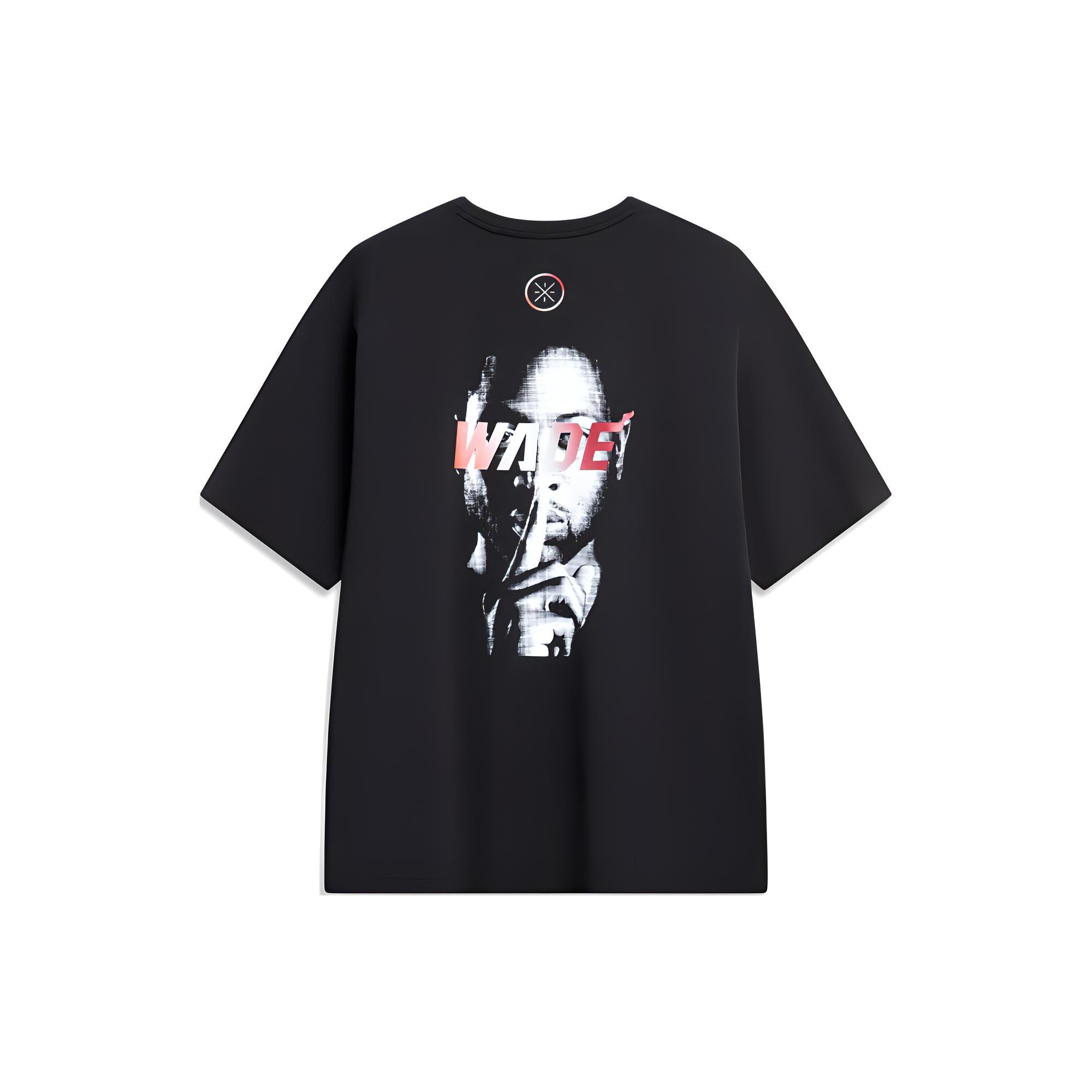 Li Ning Raglan Sleeve T Shirt Men s Black AHSU003-4 S