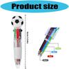 10/20/30Pcs 4-Color Cartoon Sports Ball Design Ballpoint Pen Set Classroom Prize For Students And Office Use