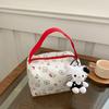 Kawaii Hellokitty Anime Cosmetic Bag Women'S Makeup Case Portable Toiletry Bag Large Capacity Handbags Travel Tote Gift For Girl
