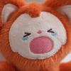 Cute Adorable Small Fox Plush Pendant Keychain Doll Stuffed Animal Toy For Bags