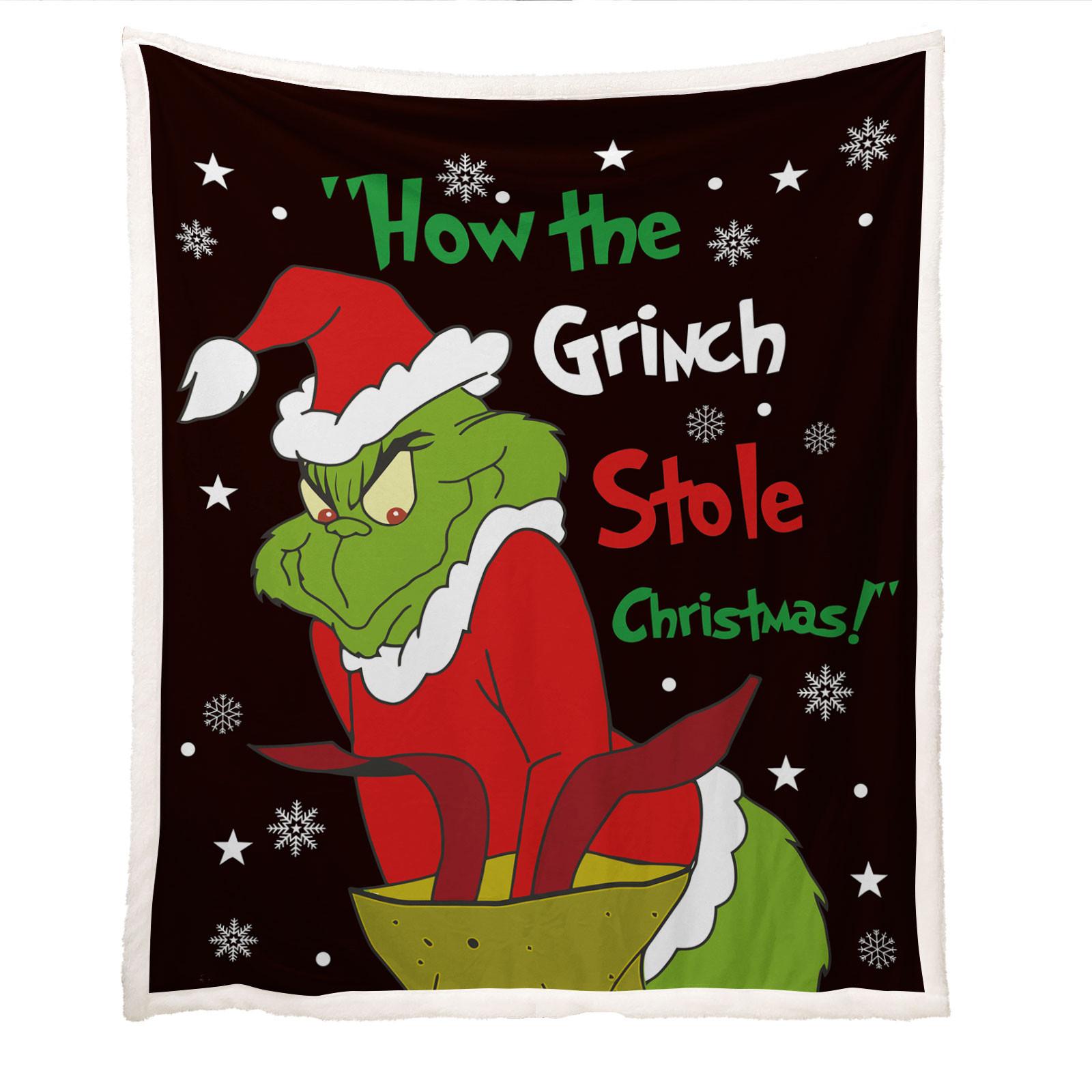 Christmas Blanket Soft Flannel Fleece Blanket, All Lightweight Living Room/Bedroom Warming Blanket