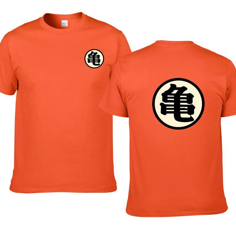 Z Dragonball Anime Kame Sennin Goku Cotton Tshirt Training Tee Shirts Mens Tops