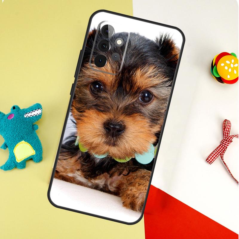 Yorkshire Terrier Dog For Samsung Galaxy A54 A34 A14 A55 A35 A15 A53 A33 A13 A05 A06 A16 A22 A32 A52 Phone Case