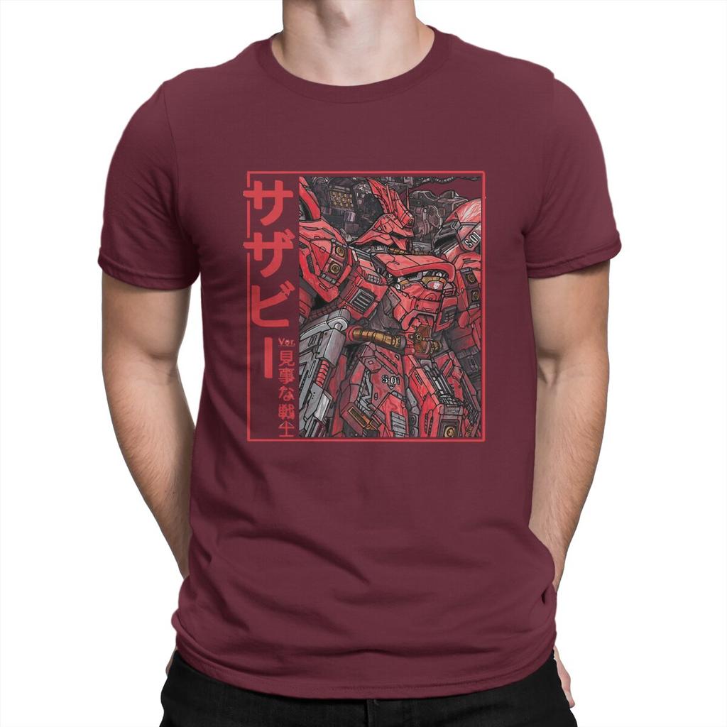 Men T-Shirts Sazabi CU Leisure 100% Cotton Tee Shirt Short Sleeve Sazabi T Shirt Crew Neck Clothing 4XL 5XL