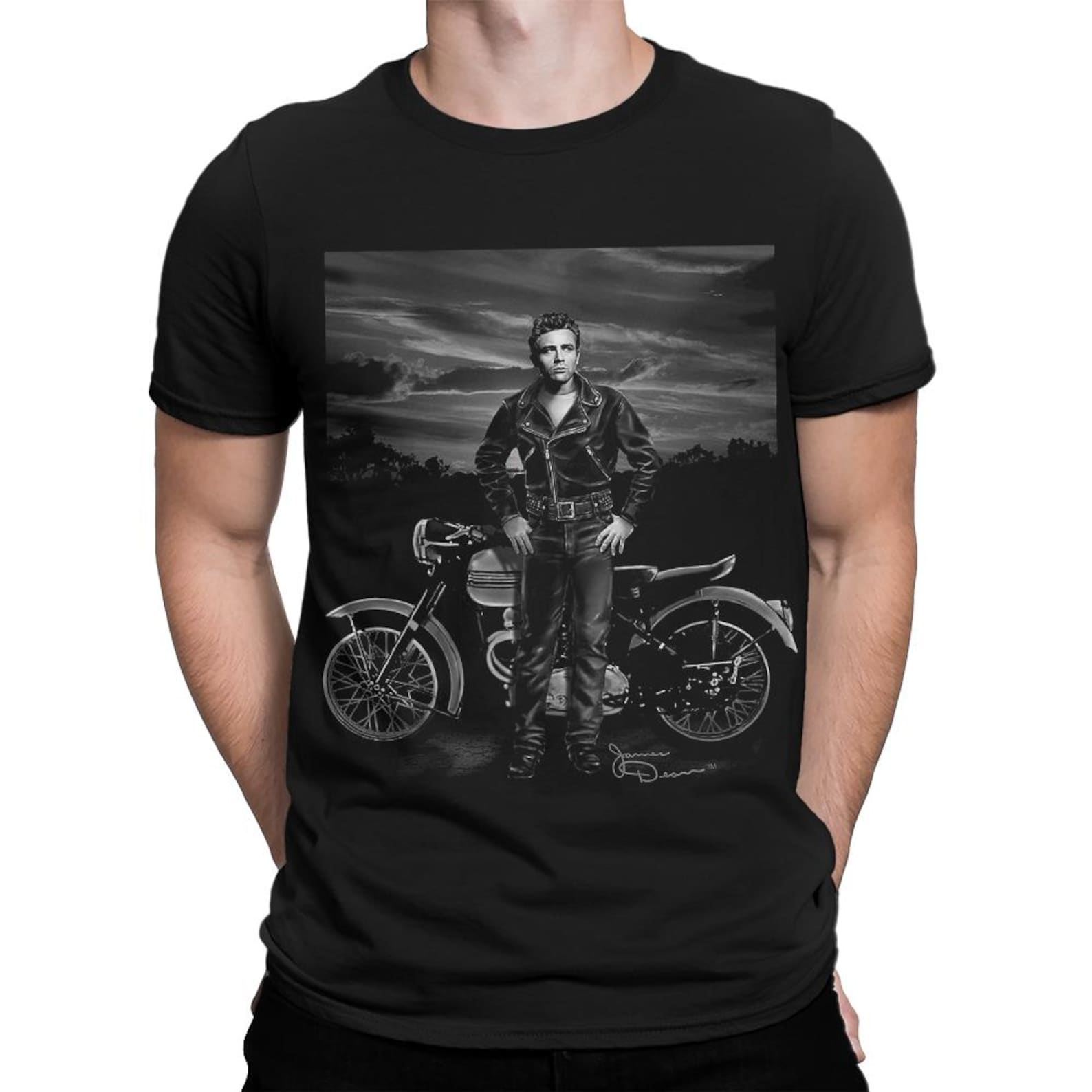 James Dean T-Shirt, Men s and Women s Sizes S