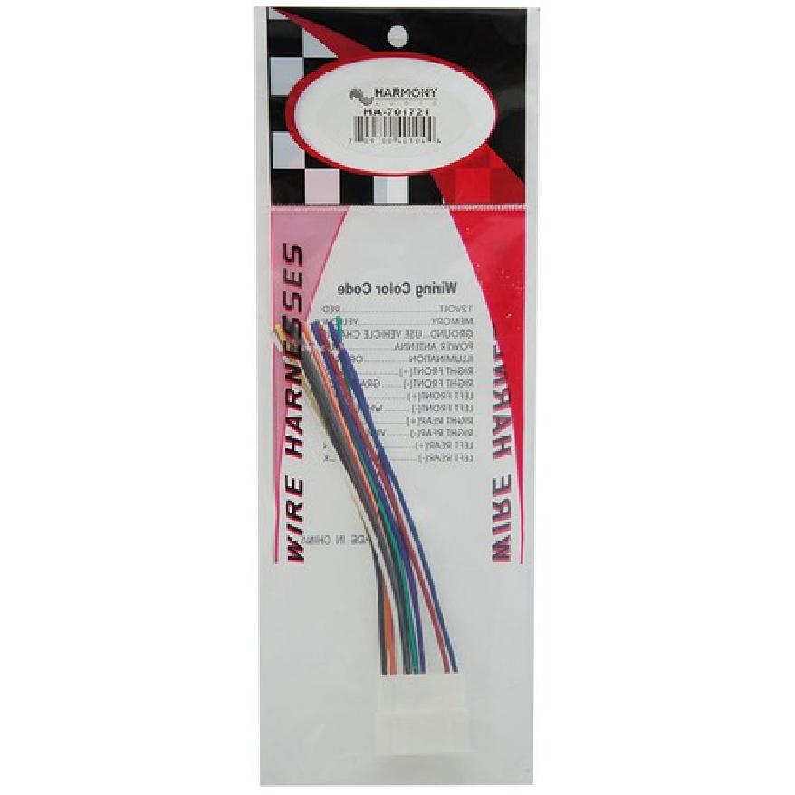 Suzuki Aerio 2002-2007 Factory Stereo to Aftermarket Radio Harness Adapter