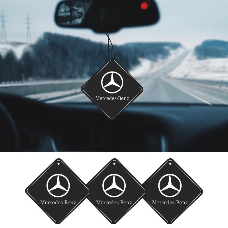 Car Lnterior Perfume Pendant Air Freshener Perfume Tablets For Mercedes Benz GLC W126 W140 W168 W169 W177 W221 W213 W206 W205
