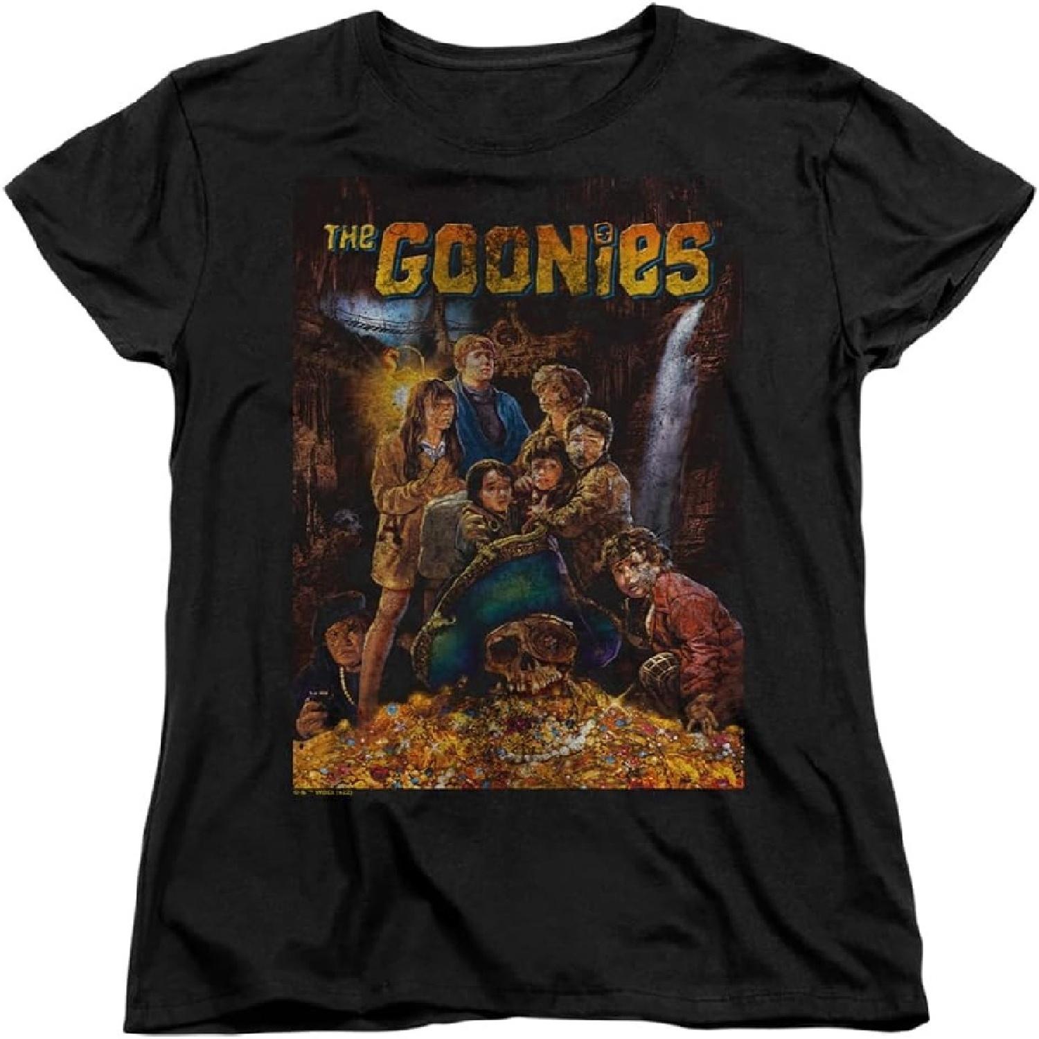 Popfunk The Goonies Poster Women s T Shirt S