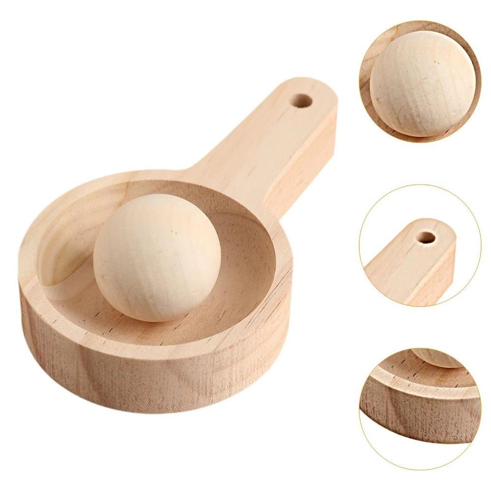 Reusable Dough Skin Presser Round Wood Dumpling Wrapper Rolling Tool  Kitchen Use