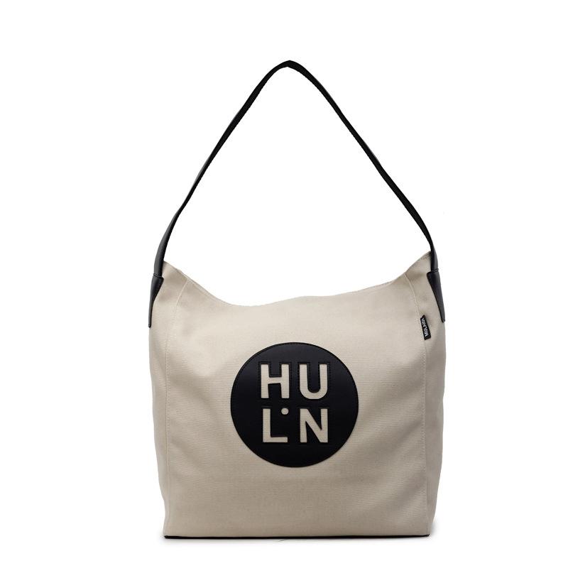 Canvas Bag Women'S Large-Capacity Autumn And Winter Versatile Casual Simple Shoulder Messenger Bag Lazy Wind Tote Bag