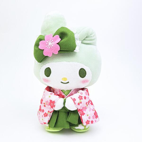 Sanrio My Melody Plush (S) Matcha Kimono Series