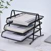 3 Tier Mesh Desk Organizers,Office Supplies Organizer,Desk Organizer Tray,File Storage,Mesh Paper Tray,File Organizer Tray