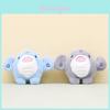 Adorable Muscle Shark Keychain Plush Toy Cute Short Plush Stuffed Animal Doll