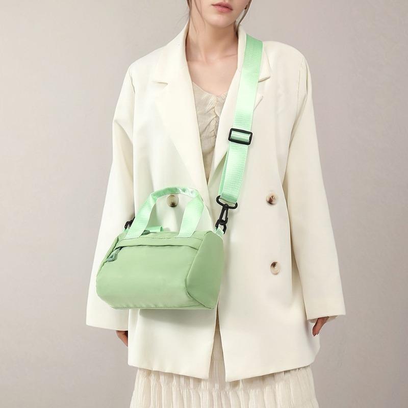 Summer new multi-purpose girls small cloth bag one shoulder crossbody handbag large capacity casual nylon bula