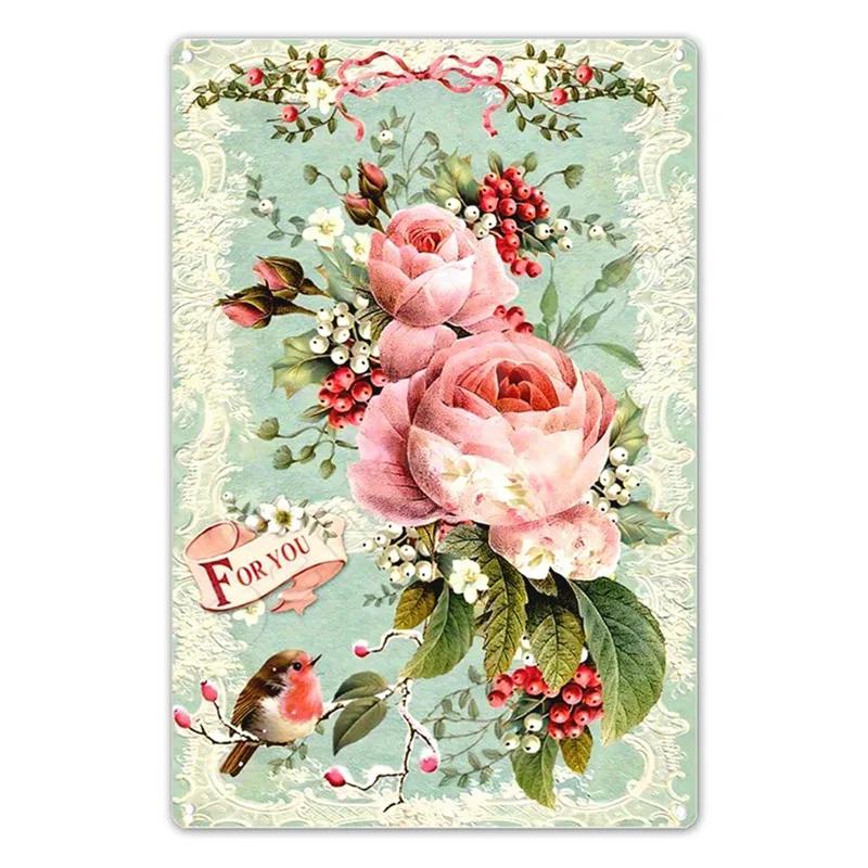 Cartello Vintage in Metallo per Giardinaggio, Cartello Retrò Divertente per Piante da Giardino, Decorazione da Parete per Esterni, Cartello Casa Dolce Casa