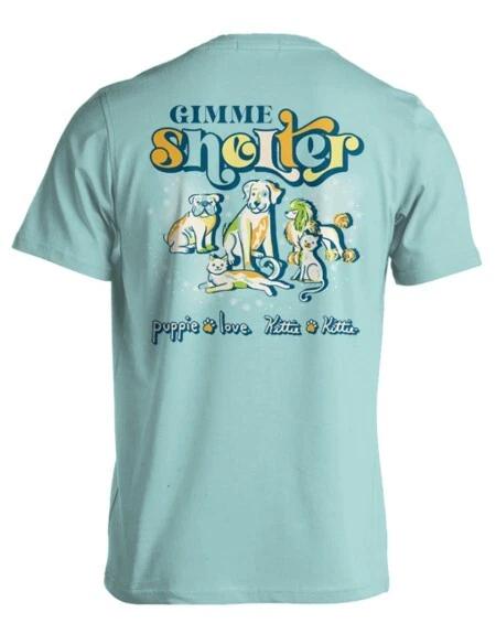 

New PUPPIE LOVE KITTIE KITTE Gimmie SHELTER T-Shirt 3XL