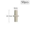 50pcs 3/5 4/7mm Garden Hose Barbed Connectors Tee Elbow Cross End Plug Fitting Coupling Drip Irrigation System Watering