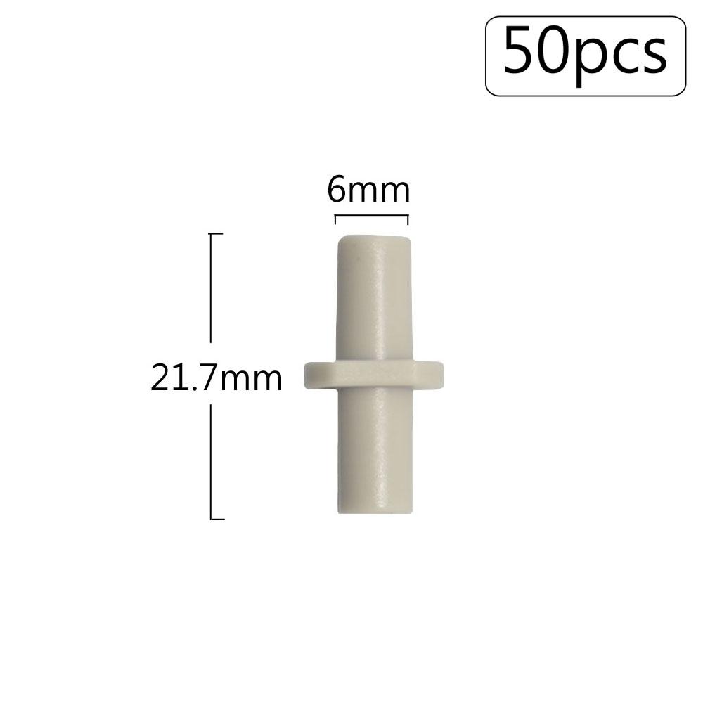 50pcs 3/5 4/7mm Garden Hose Barbed Connectors Tee Elbow Cross End Plug Fitting Coupling Drip Irrigation System Watering