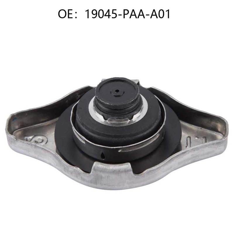 Cooling Radiator Cap Replacement Water Tank Silver Cover Radiator Cap for Honda Accord Civic Odyssey Pilot Prelude 19045-PAA-A01
