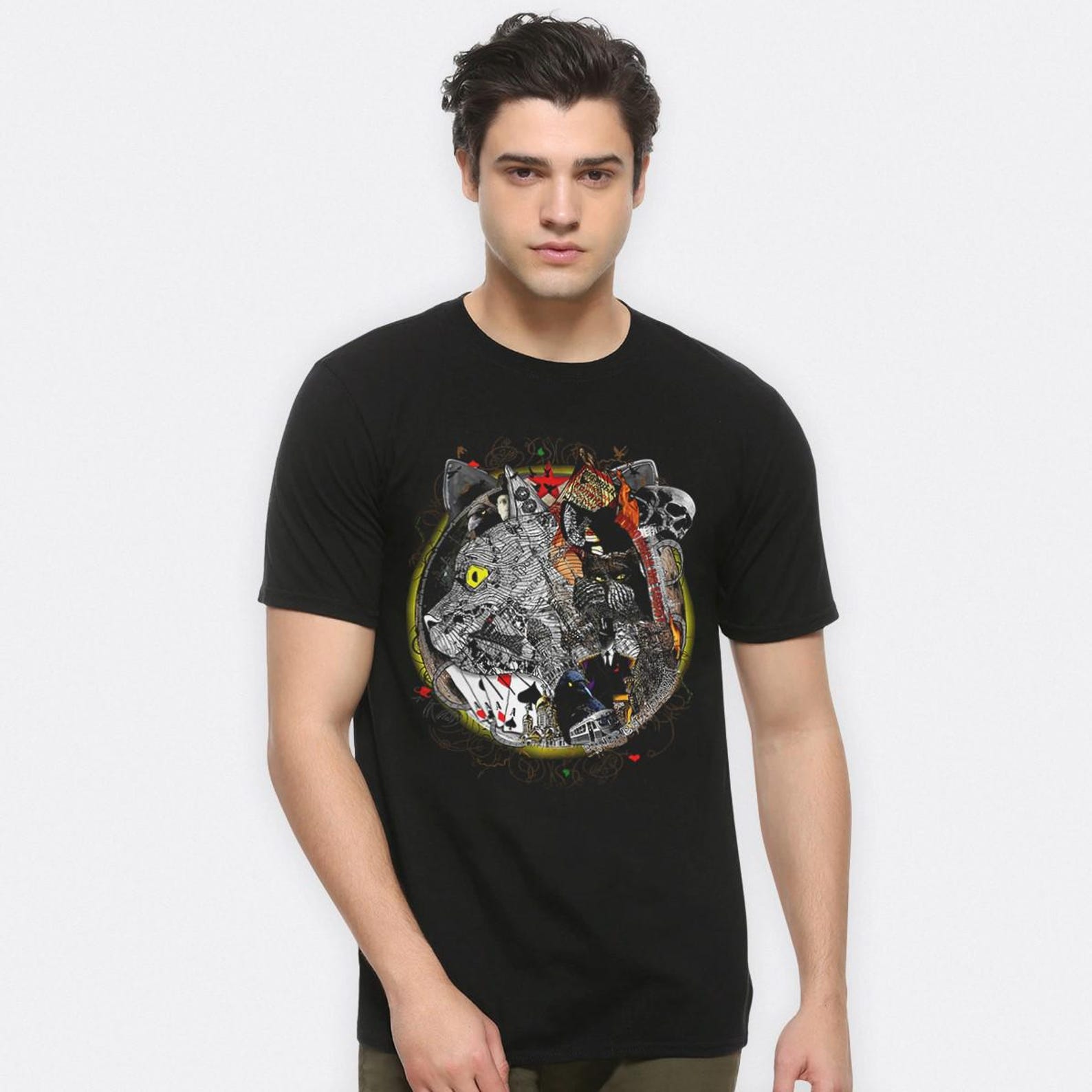 The Master and Margarita by Mikhail Bulgakov T-Shirt, Men s and Women s Sizes (KNI-850646) M