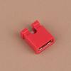 100Pcs Pitch Jumper Shorted Cap & Headers & Wire Housings 2.54Mm Shunt Shorting Block Pin Connector Cap