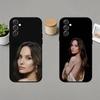 A-Angelina Jolie Phone Case For Samsung Galaxy A91,80,73,72 ,71,53,52,32 ,31,22,21s,20,Soft Black Case
