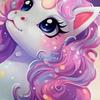 Joli Set de Rideaux de Douche Licorne Filles Enfants Garçons Licorne Violette Rideaux de Salle de Bain Kawaii Décor de Chambre, Arc-en-ciel Imperméable Salle de Bain