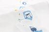 Kontex Imabari Hagoromo Gauze Face Towel with Moonlit Owl 33 x 95cm Design, Blue, Approx.