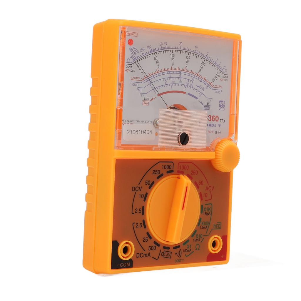 Multimeter High Definition Scale Multiple Measuring Ranges Humanized Design Small Safe Pointer