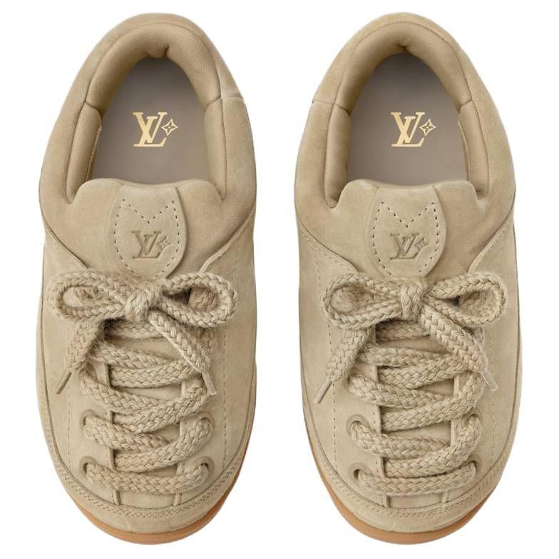 LOUIS VUITTON Nigo Collaboration Yeti FW25 Ankle Length Snow Boots Unisex Beige 1AIJDT